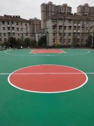 武漢江夏消防支隊(duì)硅pu籃球場(chǎng)燈光